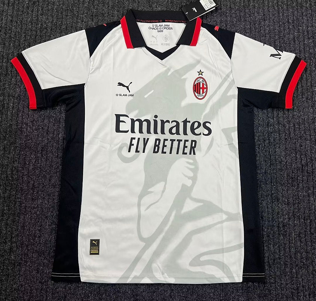 AC MILAN 2026/27 FOURTH JERSEY - White/Black