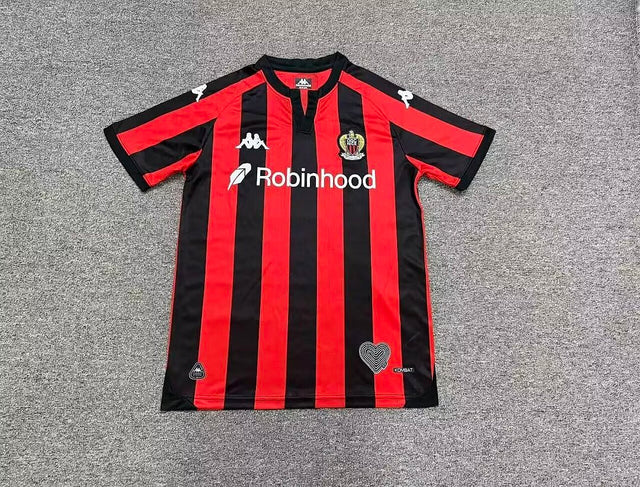 OGC NICE 2026/27 HOME JERSEY - Red/Black