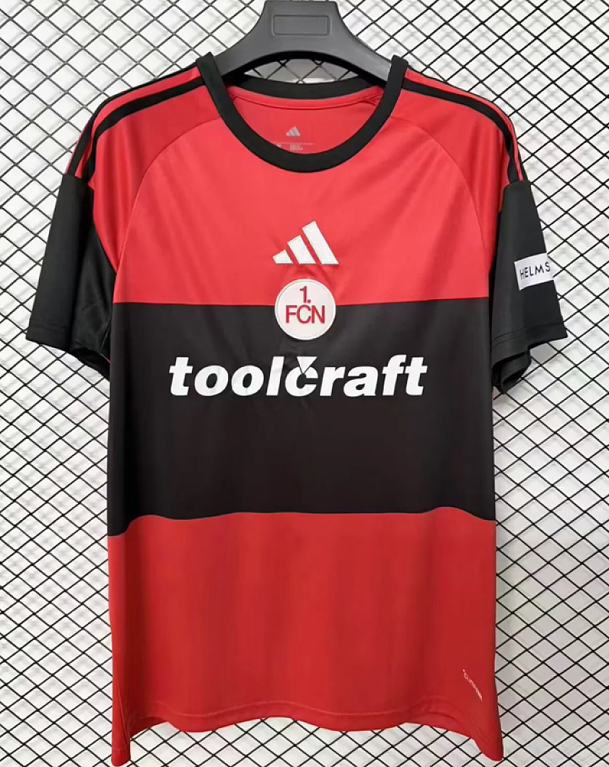 1. FC NURNBERG 2026/27 THIRD JERSEY - Red/Black