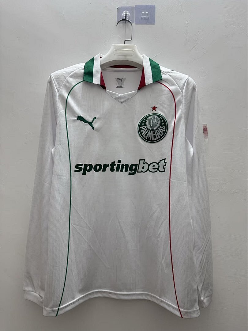 PALMEIRAS 2026/27 AWAY LONG SLEEVE JERSEY - White