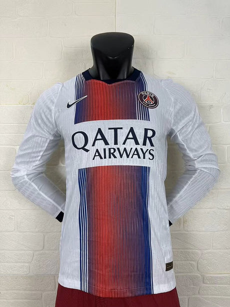 PARIS SAINT GERMAIN 2026/27 UDEBANETRØJE LANGÆRMET - Hvid