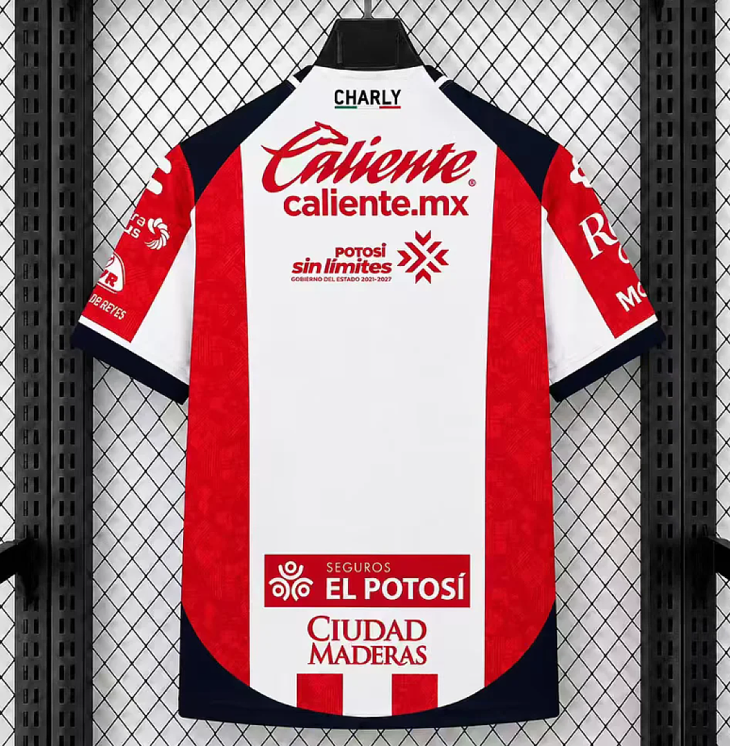 ATLETICO SAN LUIS 2026/27 HOME JERSEY - Red/White