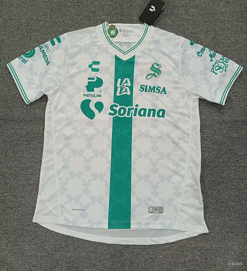 SANTOS LAGUNA 2026/27 AWAY JERSEY - White/Green