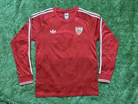 SEVILLA 2026/27 UDEBANETRØJE LANGÆRMET - Rød