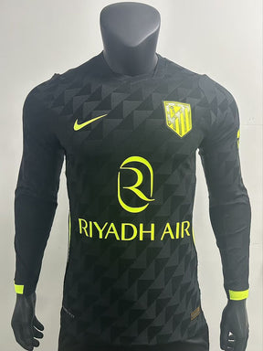 ATLETICO MADRID 2026/27 AWAY LONG SLEEVE JERSEY - Black