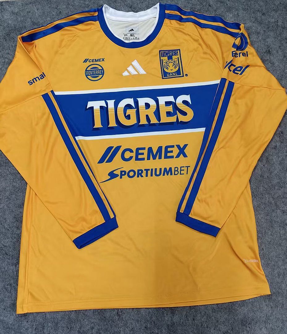 TIGRES 2026/27 HOME LONG SLEEVE JERSEY - Yellow