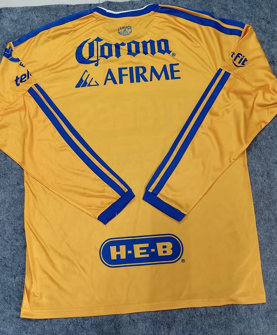 TIGRES 2026/27 HOME LONG SLEEVE JERSEY - Yellow