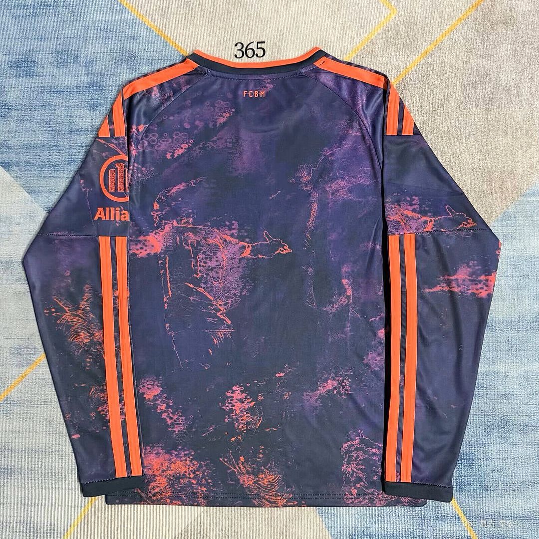 BAYERN MUNICH 2026/27 THIRD LONG SLEEVE JERSEY - Navy/Purple