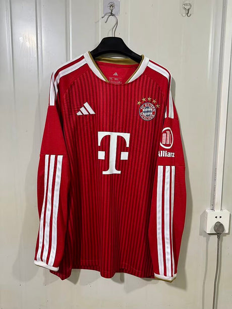 BAYERN MUNICH 2026/27 MAGLIA HOME MANICA LUNGA - Rosso