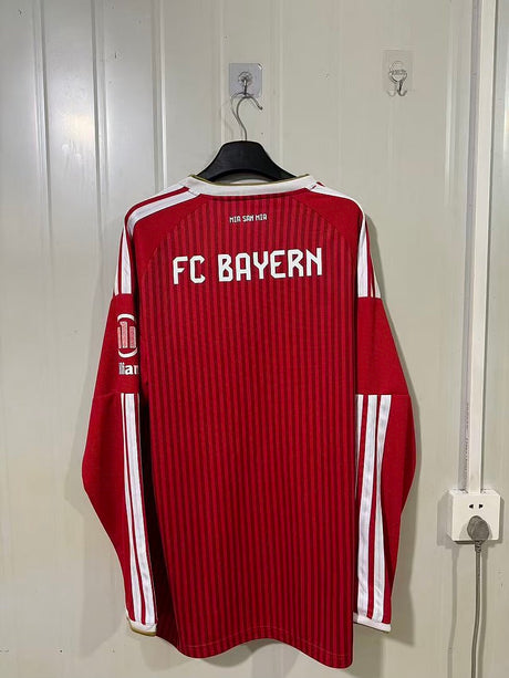BAYERN MUNICH 2026/27 MAGLIA HOME MANICA LUNGA - Rosso