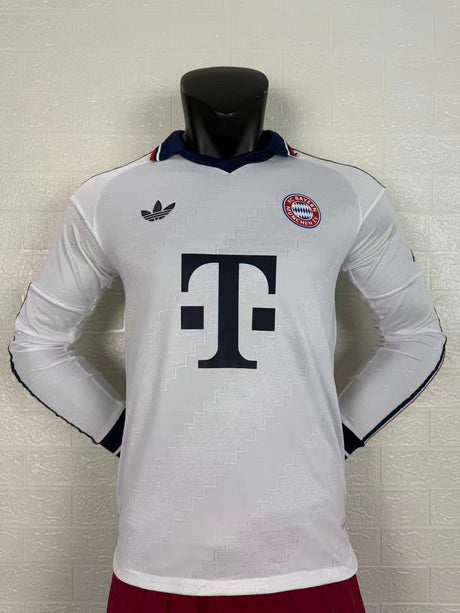 BAYERN MUNICH 2026/27 MAGLIA AWAY MANICA LUNGA - Grigio