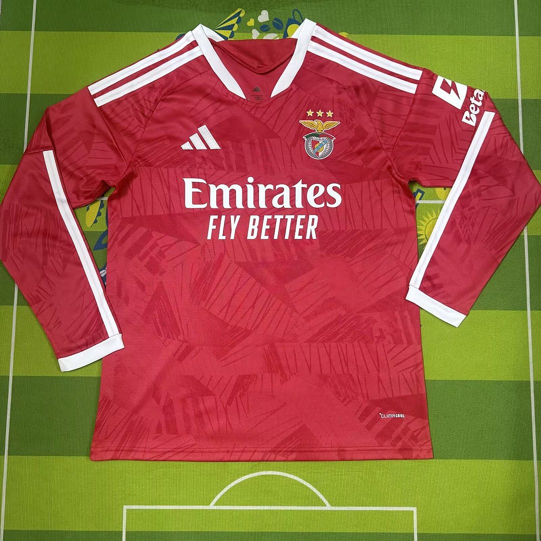 BENFICA 2026/27 HOME LONG SLEEVE JERSEY - Red