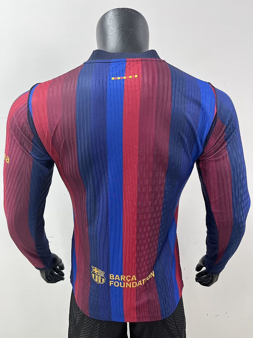 BARCELONA 2026/27 HOME LONG SLEEVE JERSEY