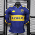 BOCA JUNIORS 2026/27 HOME LONG SLEEVE JERSEY - Blue/Yellow