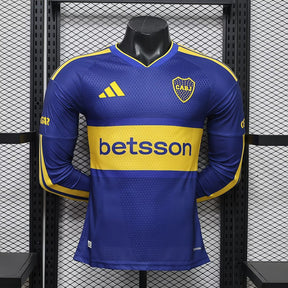 BOCA JUNIORS 2026/27 HOME LONG SLEEVE JERSEY - Blue/Yellow