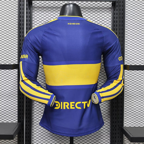 BOCA JUNIORS 2026/27 HJEMMEBANETRØJE LANGÆRMET - Blå/Gul