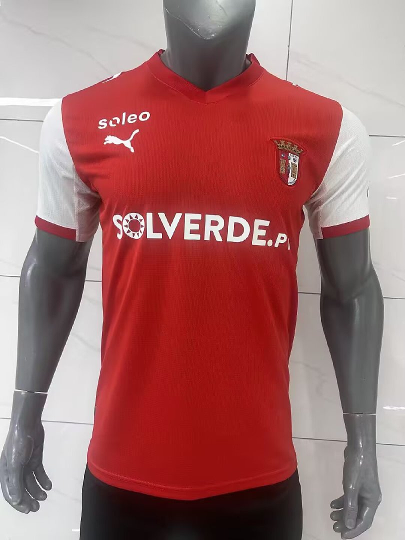 SC BRAGA 2026/27 HOME JERSEY - Red