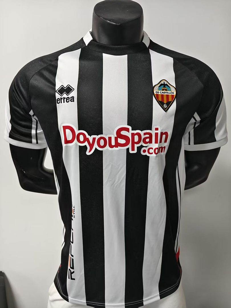 CD CASTELLON 2026/27 HOME JERSEY - Black/White