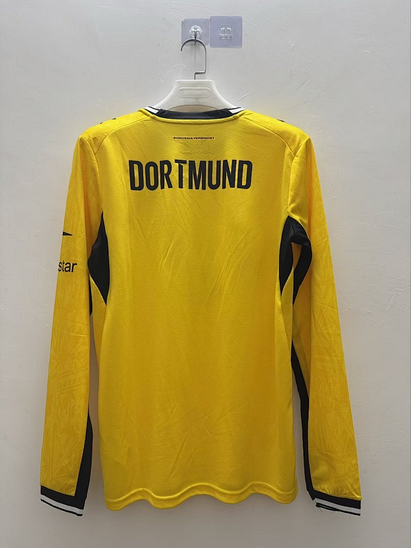 BORUSSIA DORTMUND 2026/27 HOME LONG SLEEVE JERSEY - Yellow