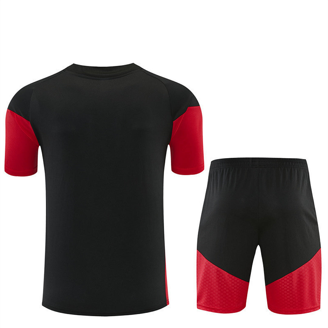 GERMANY 2026/27 TRAINING KIT SHIRT + SHORT - Black - back