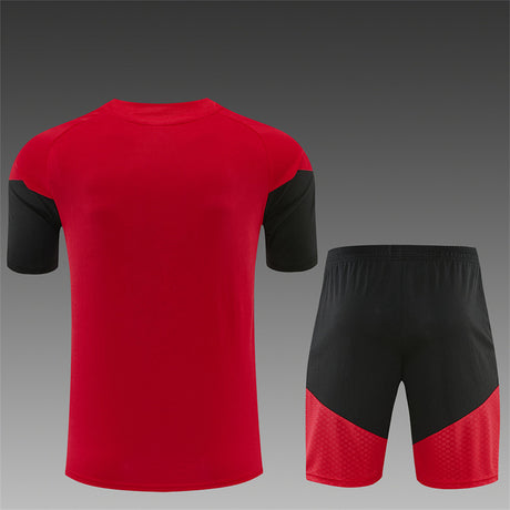 DEUTSCHLAND 2026/27 TRAININGSSET TRIKOT + SHORTS - Rot