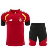 GERMANY 2026/27 TRAINING KIT SHIRT + SHORT - Red - front