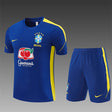 BRAZIL 2026/27 TRAINING KIT SHIRT + SHORT - Blue - front