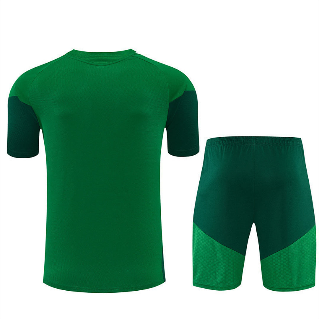 ALGERIA 2026/27 TRAINING KIT SHIRT + SHORT - Green - back