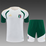 ITALY 2026/27 TRAINING KIT SHIRT + SHORT - White - front