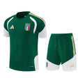 ITALY 2026/27 TRAINING KIT SHIRT + SHORT - Green - front
