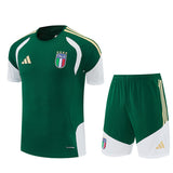 ITALY 2026/27 TRAINING KIT SHIRT + SHORT - Green - front