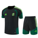 MEXICO 2026/27 TRAINING KIT SHIRT + SHORT - Black - front