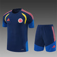 COLOMBIA 2026/27 TRAINING KIT SHIRT + SHORT - Navy - front