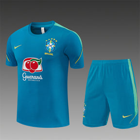 BRAZIL 2026/27 TRAINING KIT SHIRT + SHORT - Sky Blue - front