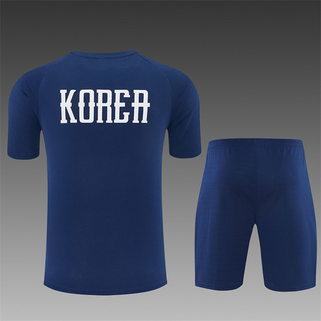SOUTH KOREA 2026/27 TRAINING KIT SHIRT + SHORT - Navy - back
