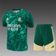 REAL MADRID 2026/27 TRAINING KIT SHIRT + SHORT - Green Camo - front