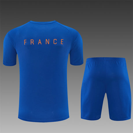 FRANCIA 2026/27 COMPLETO ALLENAMENTO MAGLIA + PANTALONCINI - Blu