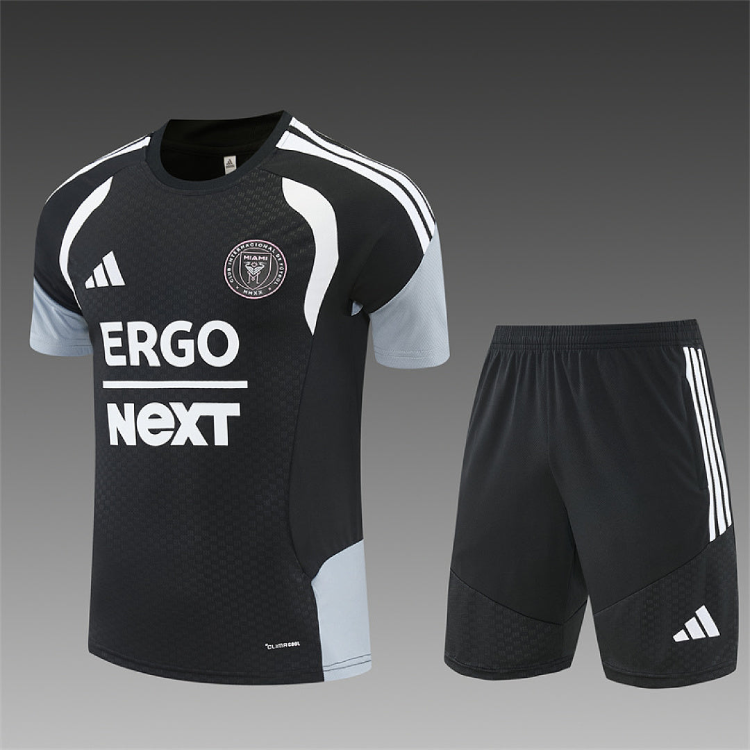 INTER MIAMI 2026/27 TRAINING KIT SHIRT + SHORT - Black - front