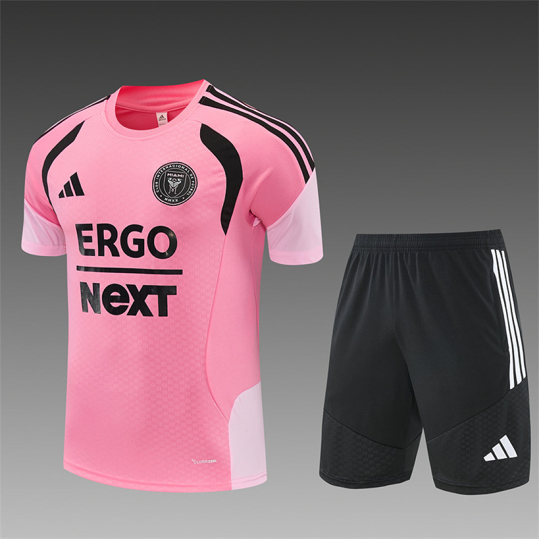 INTER MIAMI 2026/27 TRAINING KIT SHIRT + SHORT - Pink - front