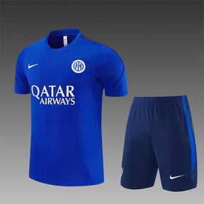 INTER 2026/27 TRAINING KIT SHIRT + SHORT - Blue - front