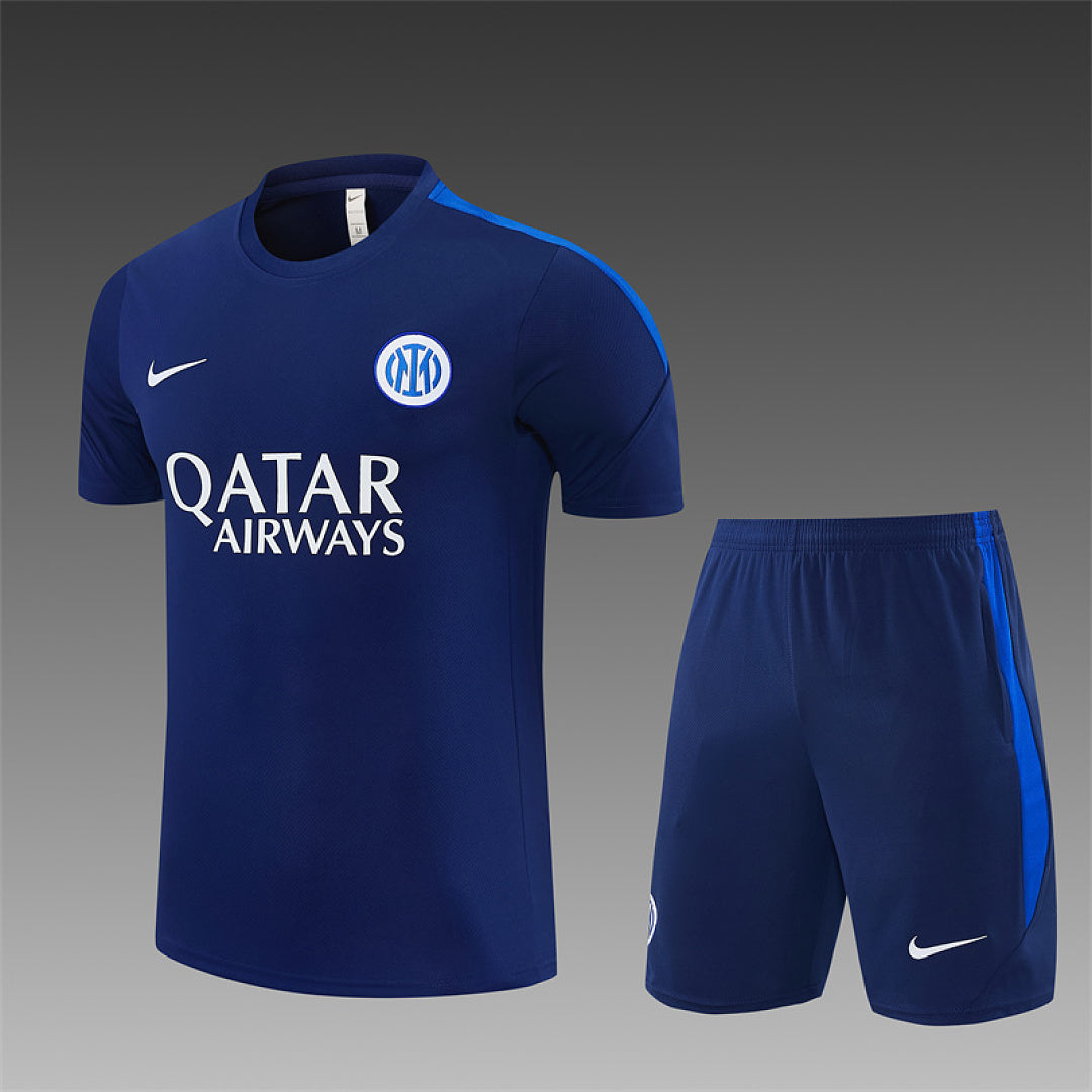 INTER 2026/27 TRAINING KIT SHIRT + SHORT - Navy - front