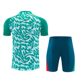 PORTUGAL 2026/27 TRAINING KIT SHIRT + SHORT - Green/White Camo - back
