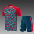 PORTUGAL 2026/27 TRAINING KIT SHIRT + SHORT - Red/Green Camo - front