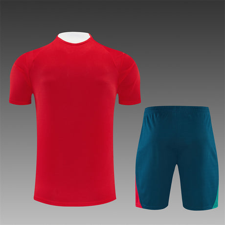 PORTUGAL 2026/27 TRÄNINGSSET TRÖJA + SHORTS - Röd