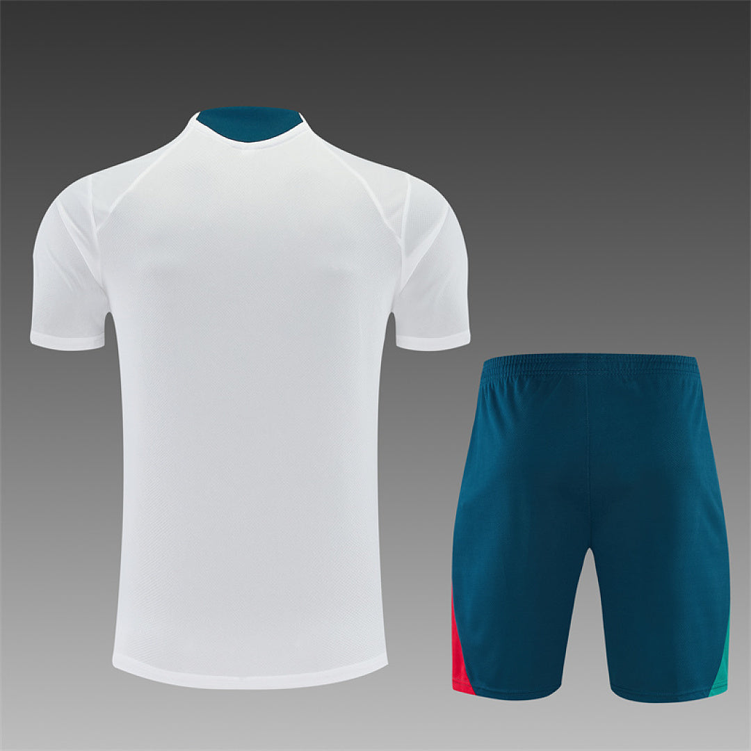 PORTUGAL 2026/27 TRAINING KIT SHIRT + SHORT - White - back