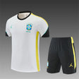 BRAZIL 2026/27 TRAINING KIT SHIRT + SHORT - White - front