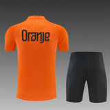 NETHERLANDS 2026/27 TRAINING KIT SHIRT + SHORT - Orange - back