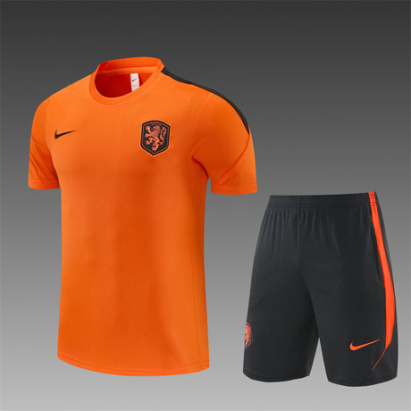 NETHERLANDS 2026/27 TRAINING KIT SHIRT + SHORT - Orange