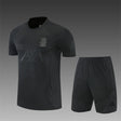 LIVERPOOL 2026/27 TRAINING KIT SHIRT + SHORT - All Black - front