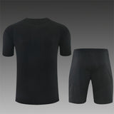 REAL MADRID 2026/27 TRAINING KIT SHIRT + SHORT - All Black - back